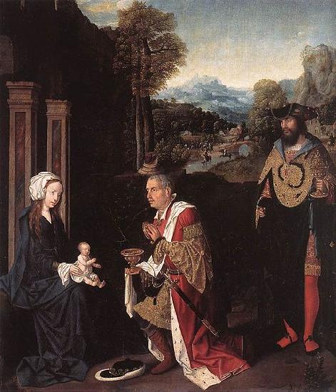 Master of Hoogstraeten The Adoration of the Magi oil painting image
